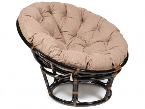 Кресло Papasan 23/01 W с подушкой Antique brown, экошерсть Коричневый в Красновишерске - krasnovishersk.магазин96.com | фото