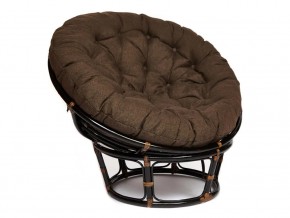 Кресло Papasan 23/01 W с подушкой Antique brown, ткань Коричневый в Красновишерске - krasnovishersk.магазин96.com | фото