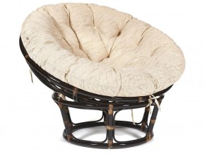 Кресло Papasan 23/01 W с подушкой Antique brown, ткань Старт в Красновишерске - krasnovishersk.магазин96.com | фото