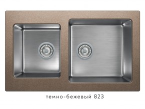 Мойка комбинированная Tolero twist TTS-840 Темно-бежевый 823 в Красновишерске - krasnovishersk.магазин96.com | фото