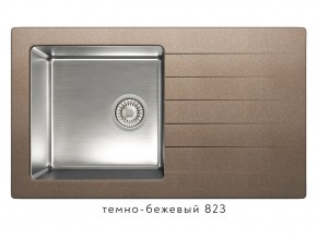 Мойка комбинированная Tolero twist TTS-860 Темно-бежевый 82 в Красновишерске - krasnovishersk.магазин96.com | фото