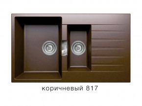 Мойка кварцевая Tolero Loft TL-860 Коричневый 817 в Красновишерске - krasnovishersk.магазин96.com | фото