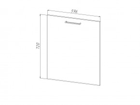 П 60 Комплект для посудомоечной машины 600 мм (цоколь + фасад) ЛДСП в Красновишерске - krasnovishersk.магазин96.com | фото