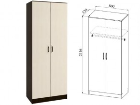 Шкаф 2 двери Ронда ШКР800.1 венге/дуб белфорт в Красновишерске - krasnovishersk.магазин96.com | фото