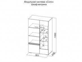 Шкаф-витрина в Красновишерске - krasnovishersk.магазин96.com | фото